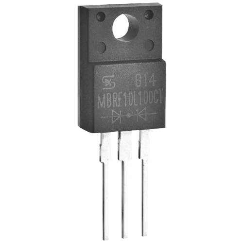 Taiwan Semiconductor Schottky-Diode MBRF10L100CT Array - Zweifach Tube
