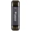 Transcend ESD310C 1 TB Externe SSD USB-A (USB 3.2 Gen 2), USB-C® Schwarz TS1TESD310C
