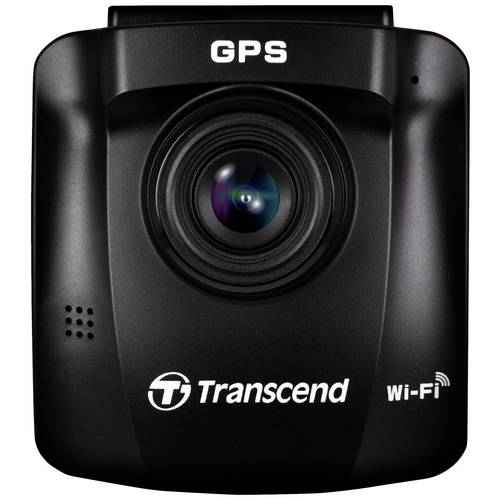 Transcend DrivePro™ 250 Dashcam Blickwinkel horizontal max.=140 ° 12 V, 24 V GPS mit Radarerkennung, Zeitraffer, G-Senso...