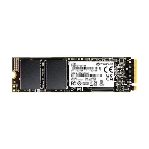 Transcend MTE710T 256 GB Interne M.2 PCIe NVMe SSD 2280 PCIe NVMe 4.0 x4 Industrial TS256GMTE710T