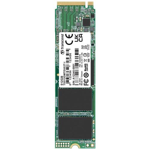 Transcend MTE652T-I 512 GB Interne M.2 PCIe NVMe SSD 2280 PCIe NVMe 3.0 x4 Industrial TS512GMTE652T-I