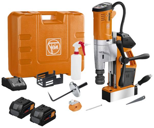 Fein AKBU 35 PMQW 18 V AS 1-Gang-Akku-Kernbohrmaschine  18 V bürstenlos, inkl. 2. Akku, inkl. Ladegerät, inkl. Koffer
