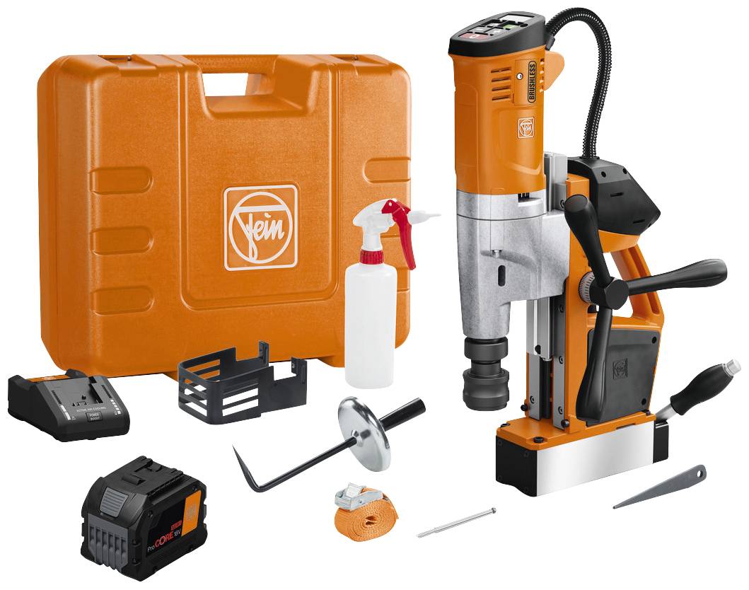 Fein AKBU 35 PMQW 18 V AS 1-Gang-Akku-Kernbohrmaschine 18 V bürstenlos, inkl. 2. Akku, inkl. Ladegerät, inkl. Koffer