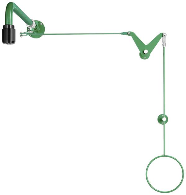 B-SAFETY BR088085 ClassicLine Notdusche Zugstangenumlenkung Wand