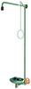B-SAFETY BR867085 ClassicLine Notdusche mit Augendusche, 2 Brauseköpfe, Auffangbecken Wand