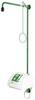 B-SAFETY BR868085 ClassicLine Notdusche mit Augendusche, 2 Brauseköpfe, Auffangbecken, Abdeckung Wand