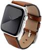 JT Berlin Watchband Charlie Armband 42 mm, 44 mm, 45 mm, 49 mm M Braun, Edelstahl Watch Series 1, Watch Series 2, Watch Series 3, Watch Series 4, Watch Series 5, Watch Series 6, Watch Series 7, Watch Series 8, Watch Series 9, Watch SE, Watch Ultra 2