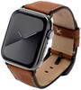JT Berlin Watchband Charlie Armband 42 mm, 44 mm, 45 mm, 49 mm M Braun, Schwarz Watch Series 1, Watch Series 2, Watch Series 3, Watch Series 4, Watch Series 5, Watch Series 6, Watch Series 7, Watch Series 8, Watch Series 9, Watch SE, Watch Ultra 2
