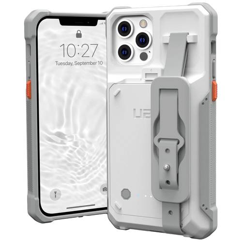 Urban Armor Gear Workflow Healthcare Battery Case Backcover Apple iPhone 14, iPhone 13 Weiß integrierter Akku, Stoßfest,...