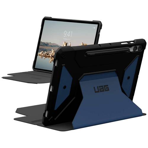 Urban Armor Gear Metropolis SE Case Tablet-Cover Samsung Galaxy Tab S9+ 31,5 cm (12,4) Book Cover Blau
