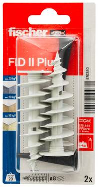 Fischer 570350 FID II Plus Dämmstoffdübel 80 mm 2 St.