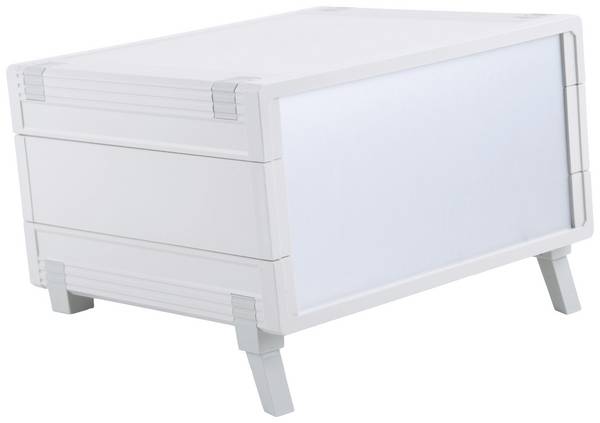 Bopla Ultramas UM 52020- SET Tisch-Gehäuse (L x B x H) 224.20 x 198.90 x 118 mm ABS Lichtgrau (RAL 7035), Achatgrau (RAL 7038) 1 St.