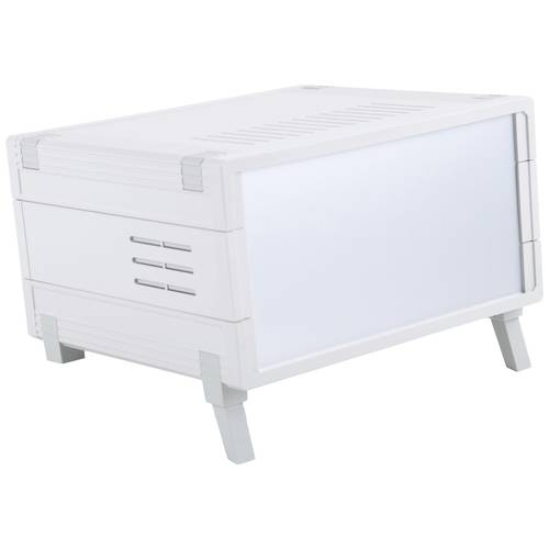 Bopla Ultramas UM 52020 L - SET Tisch-Gehäuse (L x B x H) 224.20 x 198.90 x 118 mm ABS Lichtgrau (RAL 7035), Achatgrau (...