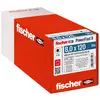 Fischer 566334 PowerFast II Tellerschrauben 8 mm 120 mm Innenvielzahn Stahl galvanisch verzinkt 50 St.