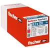 Fischer 566374 PowerFast II Sechskant-Holzschraube 8 mm 120 mm Innenvielzahn Stahl galvanisch verzinkt 50 St.