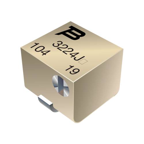 Thumbnail - Bourns 3224J-1-502E Cermet-Trimmer linear 0.25 W 5 kΩ 4320 ° 1 St.