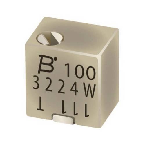 Bourns 3224X-1-103E Cermet-Trimmer linear 0.25 W 10 kΩ 4320 ° 1 St.