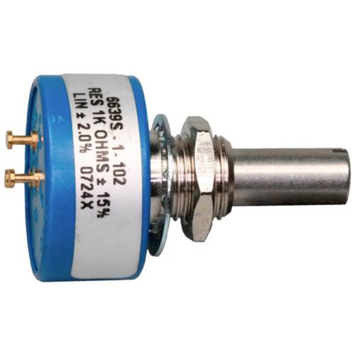 Thumbnail - Bourns 6639S-1-103 Leitplastik-Potentiometer 1 W 10 kΩ 1 St.