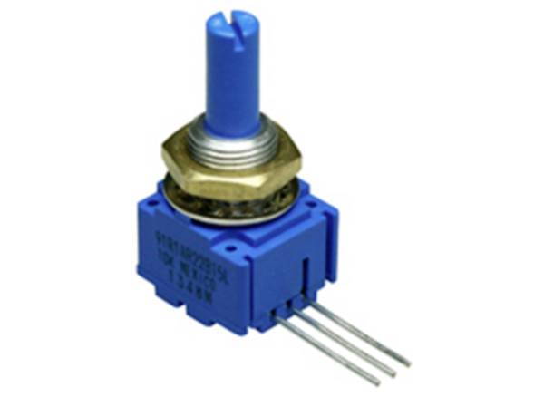 Bourns 91A1A-B28-B23L  Leitplastik-Potentiometer 1-Gang  1 W 500 kΩ 1 St. Piece