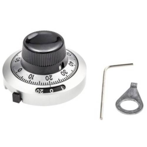 Bourns H-46-6A Drehknopf Schwarz (Ø x H) 46 mm x 24 mm 1 St.