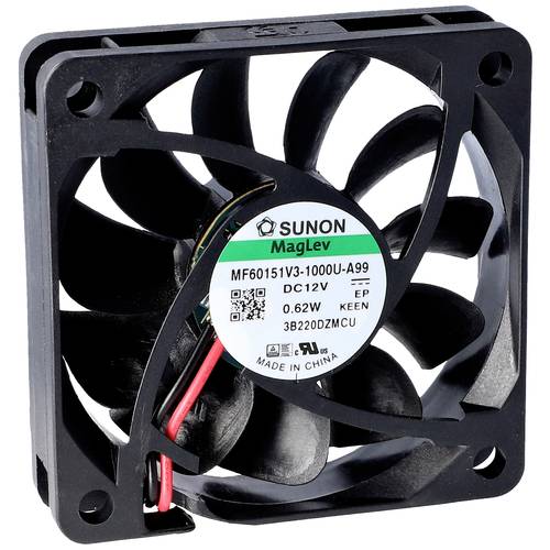 Thumbnail - Sunon MF60151V2-1000U-A99 Axiallüfter 12 V/DC 38.72 m³/h (L x B x H) 15 x 60 x 60 mm