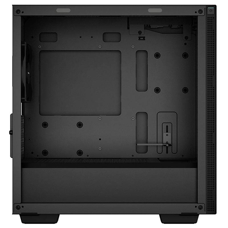 DeepCool CH370, Mini Tower, PC, Schwarz, micro ATX, Mini-ITX, ABS, Stahl, Gehärtetes Glas, Multi-5