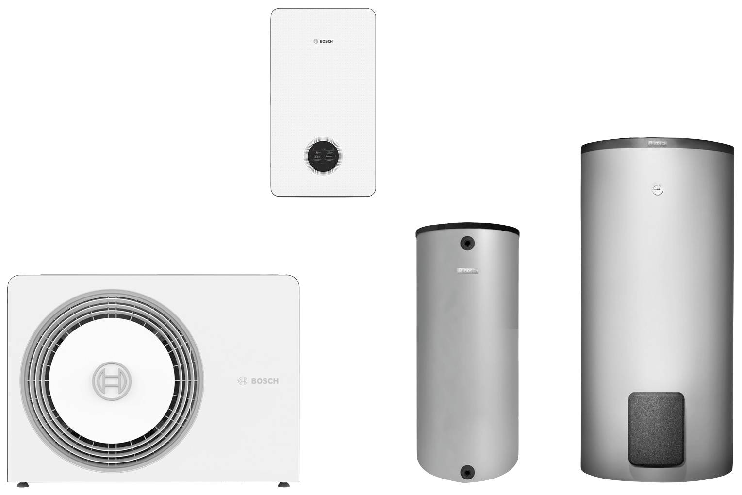 Bosch 7739622395 BOPA CS772 AW 7 OR-S CS6800iAW 12 E BH120,WH290 Luft-Wasser-Wärmepumpe Energieeffizienzklasse A++ (A+++...