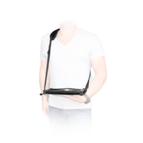 Thumbnail - Mobilis ERGONOMIC SHOULDER STRAP . - Notebook - Schwarz - Karabinerhaken - Trans