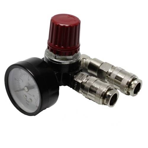 Aerotec 9051084 Druckluft-Druckminderer 1/4 (6,3 mm) justierbar 1 St.