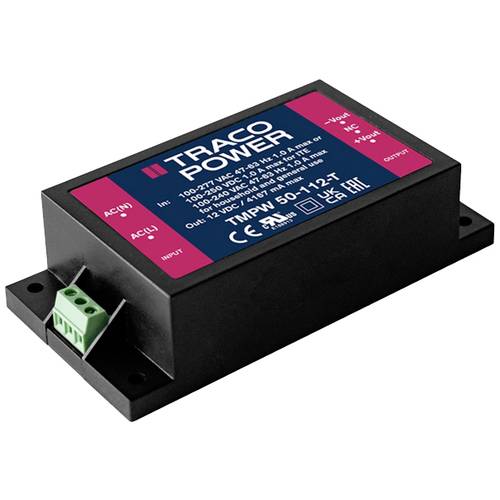 Thumbnail - TracoPower TMPW 50-112-T AC/DC-Printnetzteil 12 V/DC 4.2 A 50 W