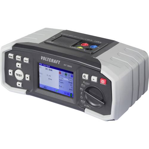 Thumbnail - VOLTCRAFT IST 3000 Installationstester VDE-Norm 0100, 0100-600, 0105-100