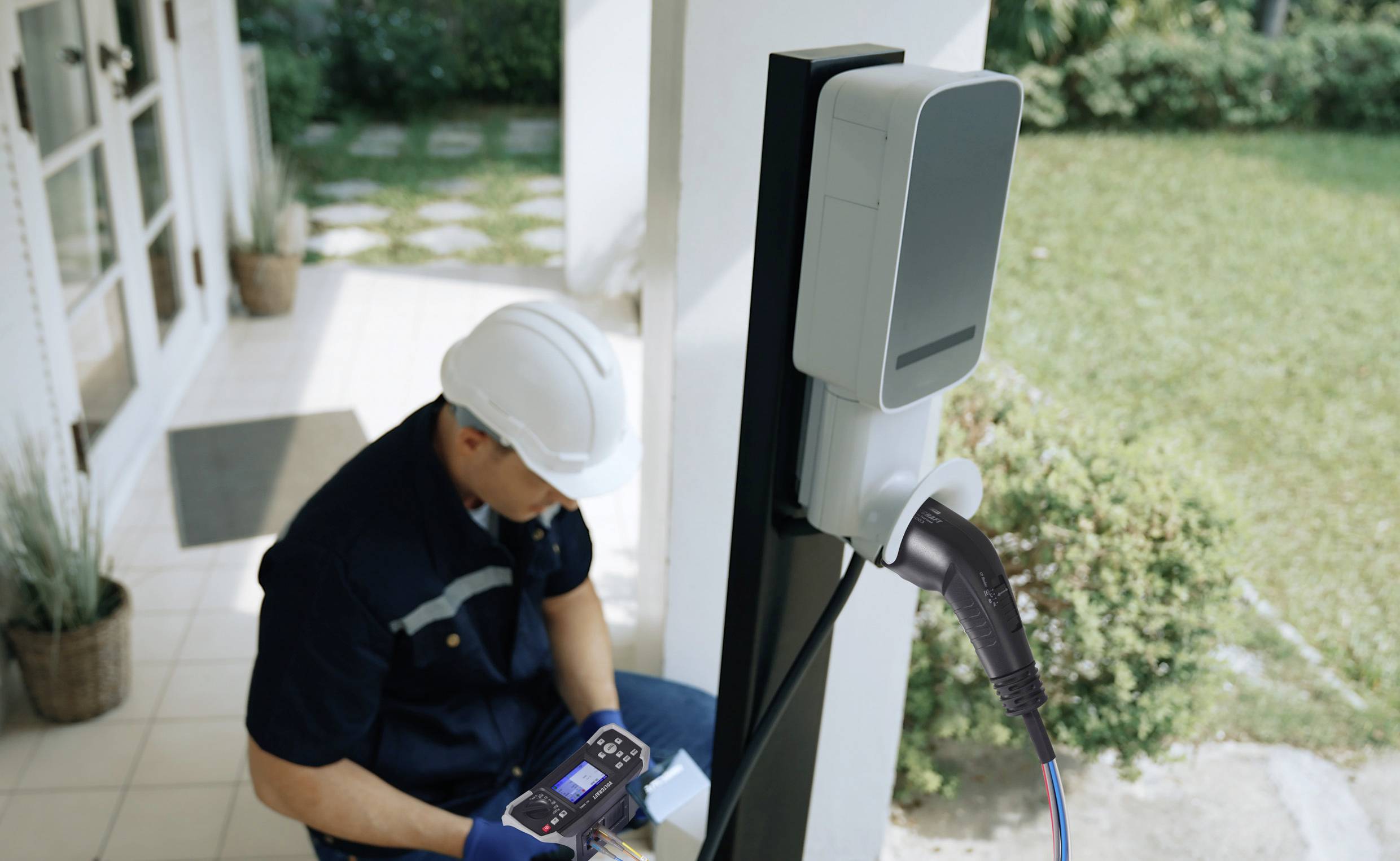 VOLTCRAFT IST 3000E Installationstester-Set mit aktivem EVSE Testkabel VDE-Norm 0100, 0100-600, 0105-100-9