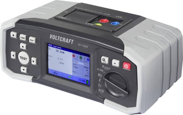 VOLTCRAFT IST 1000 Installationstester kalibriert (DAkkS-akkreditiertes Labor) VDE-Norm 0100