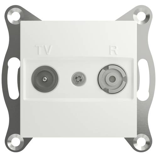 Schneider Electric TV-, Radio-Enddose Asfora Weiß (RAL 9003) EPH3300721D 1 St.