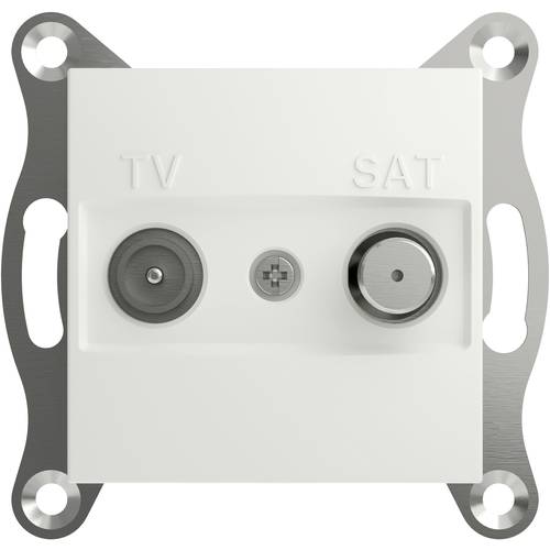 Schneider Electric TV-SAT Enddose Asfora Weiß (RAL 9003) EPH3470121D 1 St.
