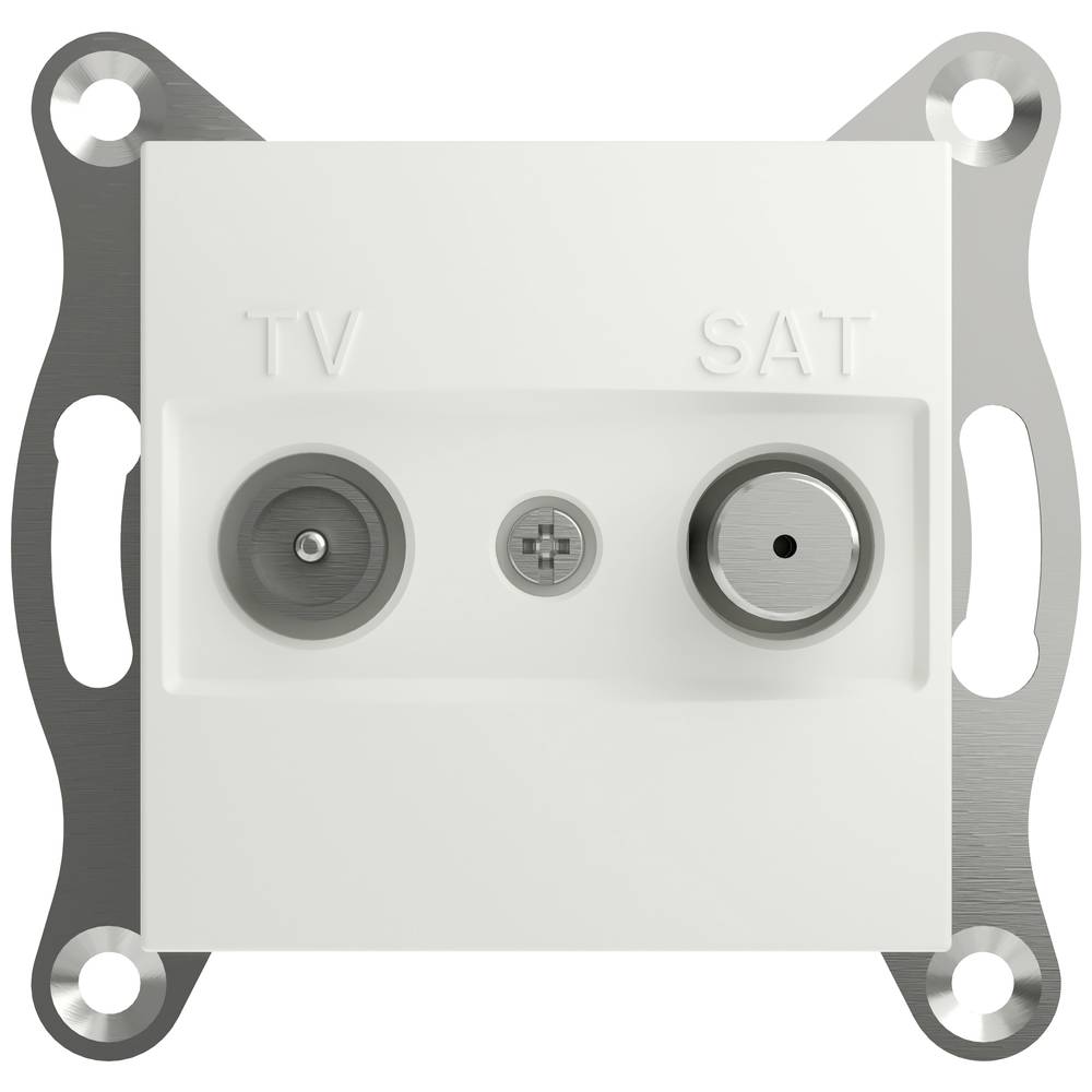 Schneider Electric TV-, SAT-contactdoos Asfora Wit (RAL 9003) EPH3470321D