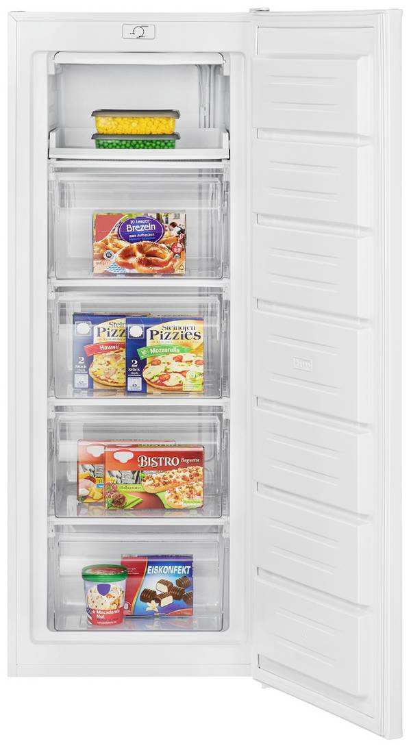 Bomann GS 7340 WS Gefrierschrank EEK: E (A - G) 168 l Standgerät Weiß