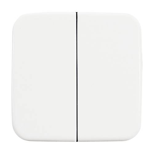 Busch-Jaeger Abdeckung Wippe Reflex SI, Reflex SI Linear Reinweiß (RAL 9010), Alpinweiß 2505-214 1 St.