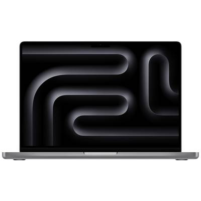 Apple MacBook Pro 14 (M3, 2023) 36.1 cm (14.2 Zoll)  8 GB RAM 1 TB SSD 8‑Core CPU 10-Core GPU Space Grau MTL83D/A