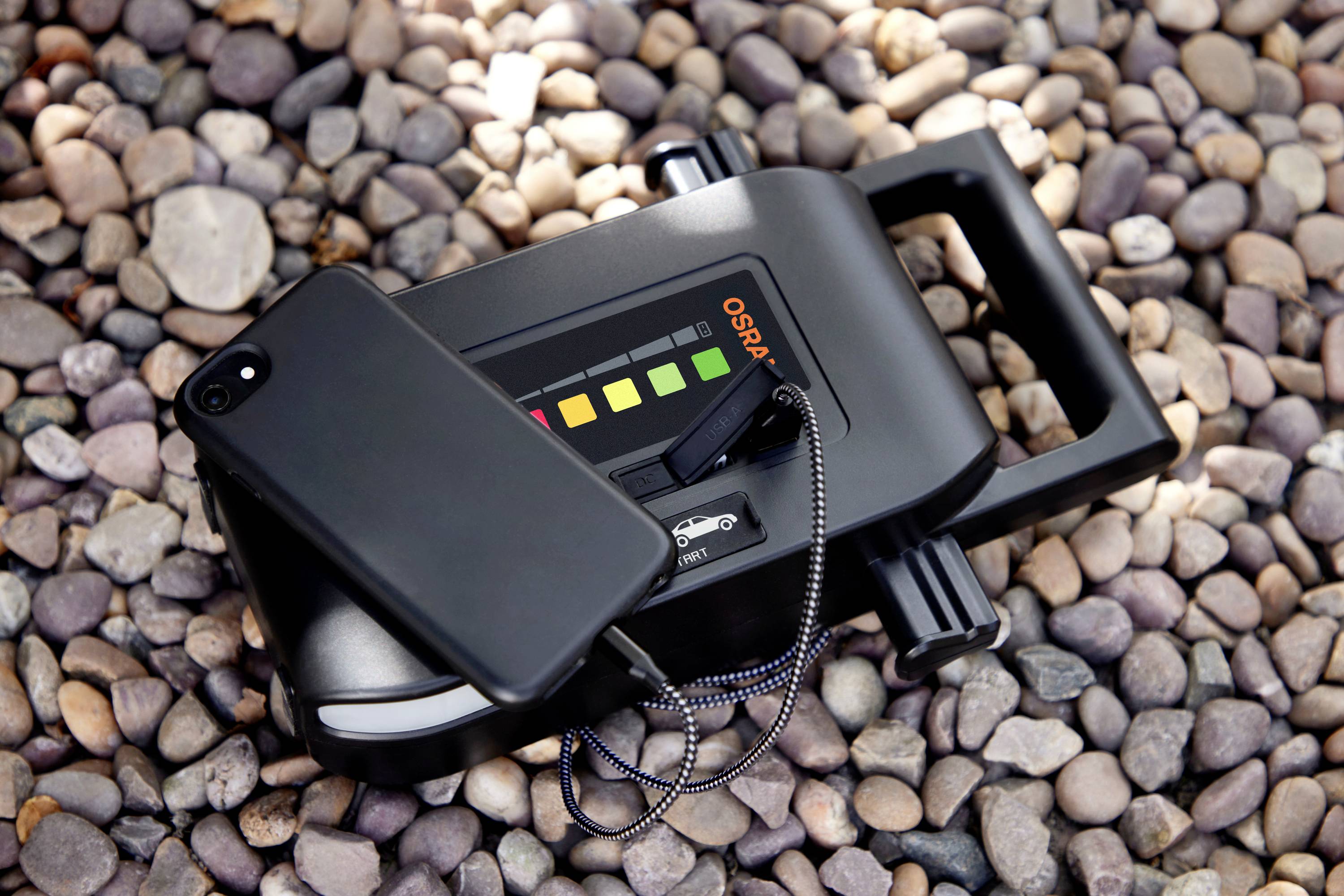 Osram Automotive Schnellstartsystem BATTERYstart PRO 1000 OEBSPL1000 Starthilfestrom (12 V)=1000 A USB-Steckdose 2x-19