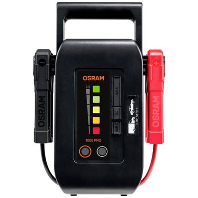 Osram Automotive Schnellstartsystem BATTERYstart PRO 1000 OEBSPL1000 Starthilfestrom (12 V)=1000 A USB-Steckdose 2x-0