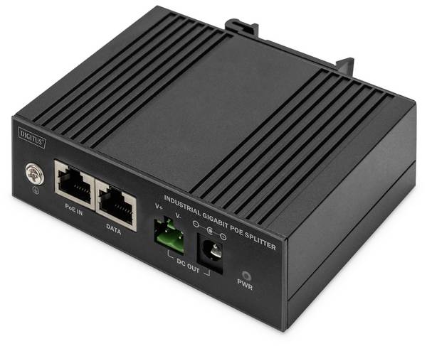 Digitus DN-651140 DN-651140 PoE Splitter 2 Port 10 / 100 / 1000 MBit/s PoE-Funktion