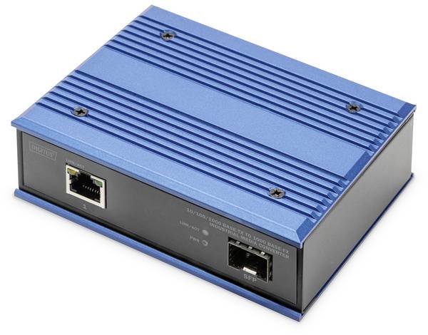 Digitus DN-652103-1 LAN Medienkonverter 10 / 100 / 1000 MBit/s
