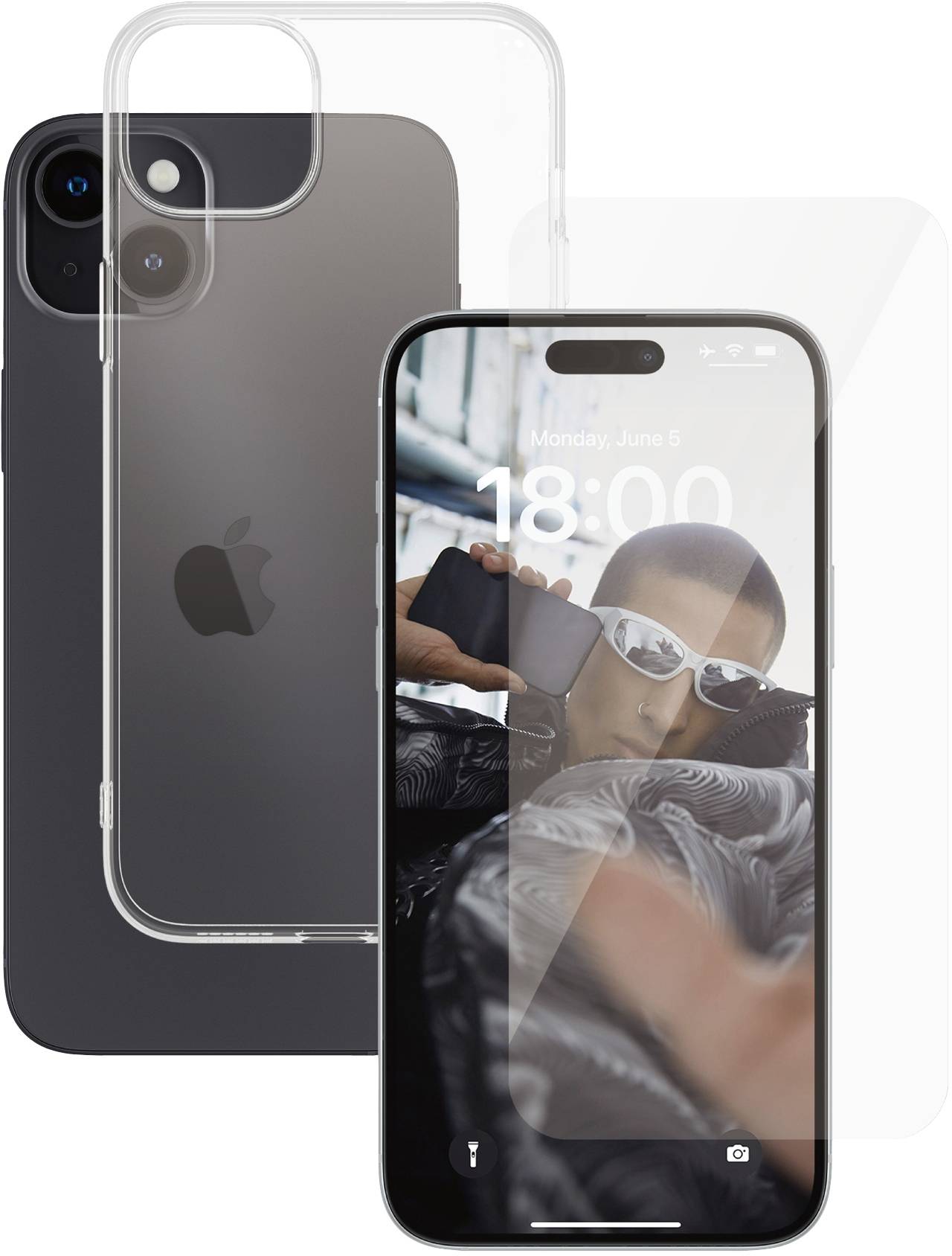 PANZERGLASS SAFE. 2-in-1 Pack iPhone 15 Plus (SAFE95578)