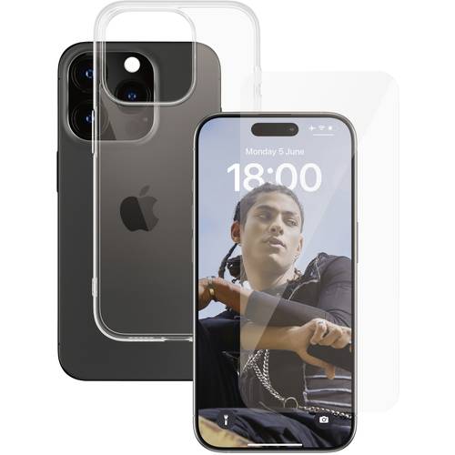 Thumbnail - PanzerGlass 2-in-1-Pack Displayschutzglas Apple iPhone 15 Pro 1 St. SAFE95577