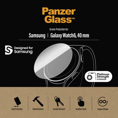 Thumbnail - PanzerGlass Galaxy Watch6 (Bluetooth + LTE), Galaxy Watch6 (Bluetooth) Displayschutzglas 40 mm