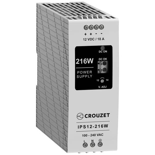 Crouzet 89452241 Industrienetzteil 12 V 18 A 216 W Inhalt 1 St.