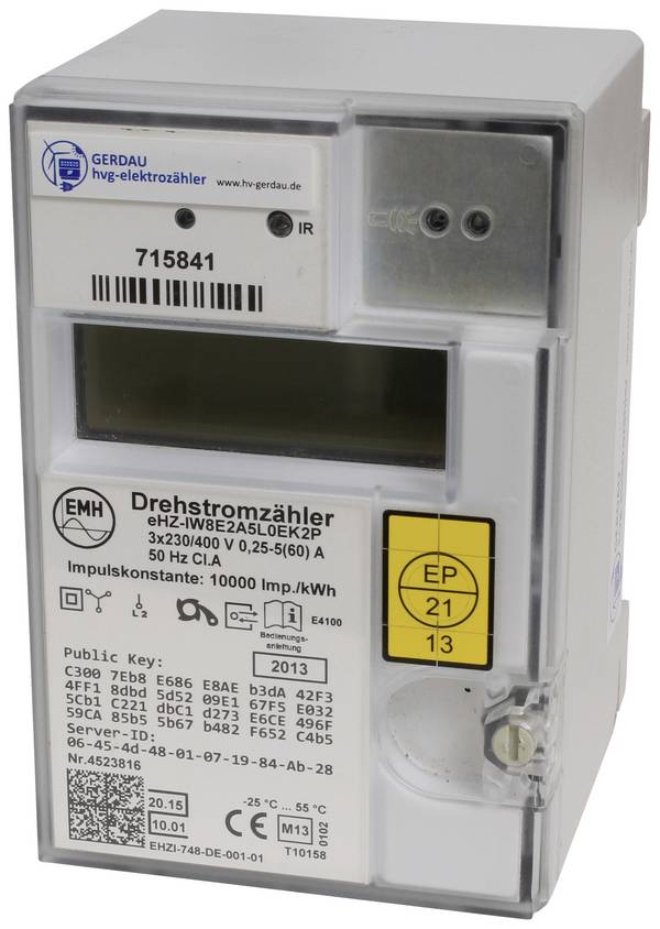 Counttec eHz Drehstromzähler Refurbished (gut) digital 1 St.