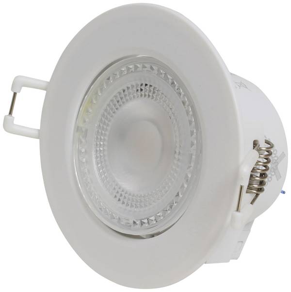 Counttec SPA44-6W-XW LED-Einbauleuchte EEK: G (A - G) LED LED fest eingebaut 6 W Weiß