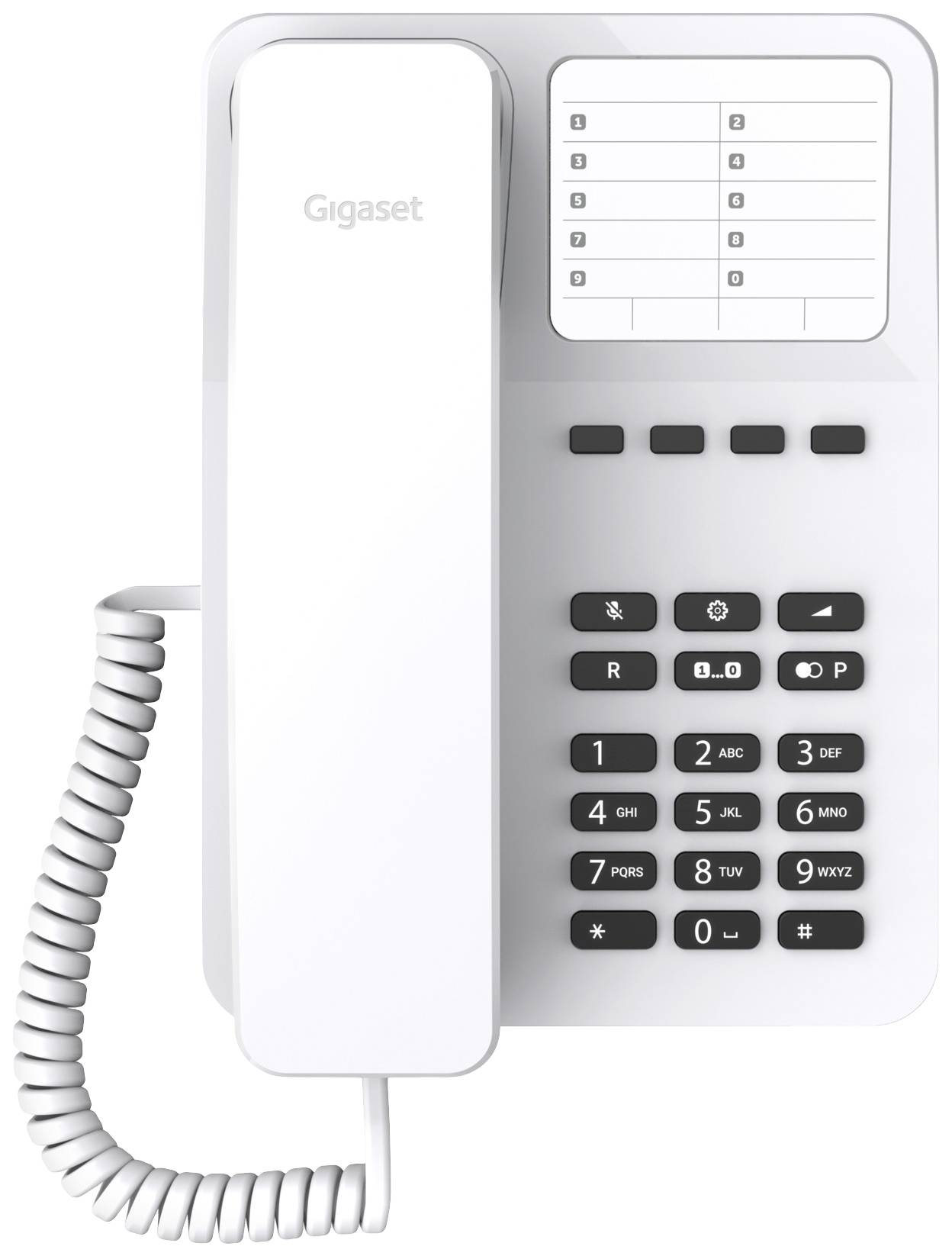 Gigaset Desk 400 - Telefon mit Schnur - weiß - MFV- /Impulswahl - Wahlwiederholu-3